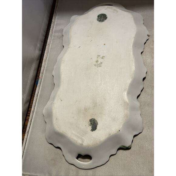 Antique Austria Art Nouveau Lady Portrait Tray - Picture 5 of 5